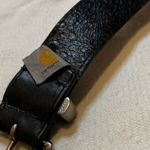 Carhartt Black Leather Belt